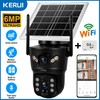 Solar Security Camera for Outdoor Monitoring – Dual-Lens 4G WiFi