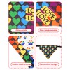 PET SHOW 4 Pack Pride Month Dog Bandanas Slide on