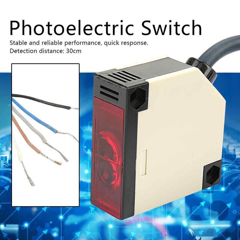 Photoelectric Sensor Switch Specular Reflection Sensor E3JK-DS30M2 (Normal Close)