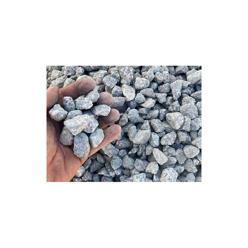 Granite Gravel, 3/4", 40 LBS, Gray Granite, Garden and Landscape