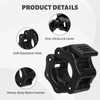 Pack of 4 Dumbbell Clasps, 28 mm, Dumbbell Bar, Barbell