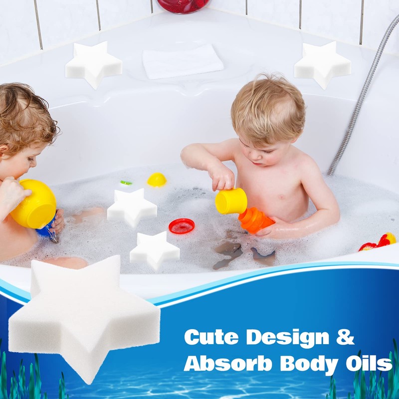 Patelai 40 Pcs Hot Tub Sponge Spa Cleaning Sponges for