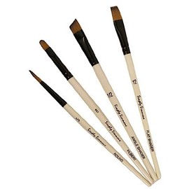 Robert Simmons Simply Simmons Value Brush Sets Work Horse Set set of 4