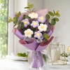 Fenteer Crochet Flower Bouquet Already Made Hand Woven Bouquet Mother