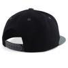Trendy Apparel Shop Gorra de bebé a juventud plana estructurada,