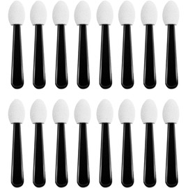 100Pcs Small Eyeshadow Applicators Eye Shadow Sponge Applicator Sticks Eye Makeup Applicators Sponge Tip Make up Applicators Makeup Brushes Tools