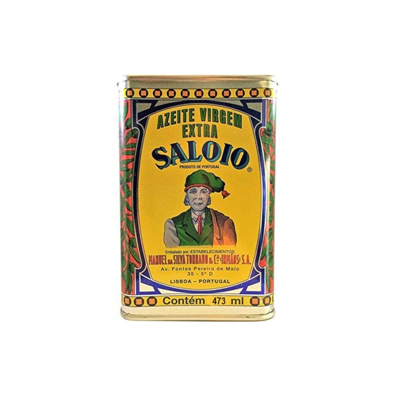 Saloio Portuguese Olive Oil (Pack of 2 x 473 Ml