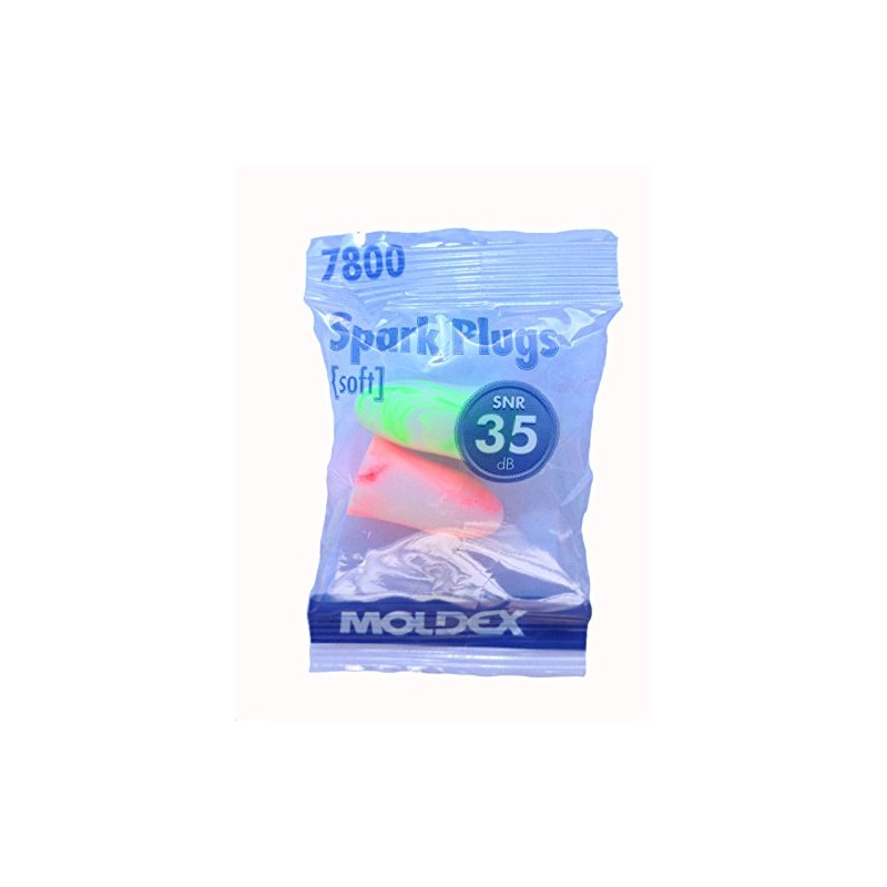 Moldex Soft SparkPlugs SNR 35dB 7800 - 200 Pairs