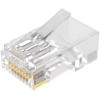 Slim Company Paquete 100 Piezas Plug Conector Rj45 Cable Red