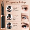 Heated Eyelash Curler for Women, Mini Electric Eyelash Curler for