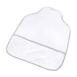 Nap Baby Cambiador para Bebé Portátil, Interior Plastificado, ideal para pañaleras, acolchado, 50 x 70 cm Gris Chevron