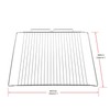 SPARES2GO Universal-Drahtgitter für Backofen, Herd (360 x 462 mm)