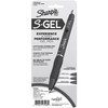 Sharpie® S Gel Pens, Medium Point, 1.0 mm, Black Barrel,
