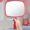 Mirrorvana Espejo de Mano Grande y cómodo con asa, Modelo
