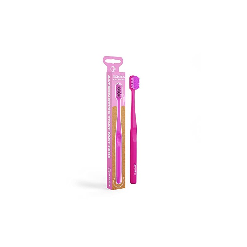 Eco Toothbrush Premium PLA Pink