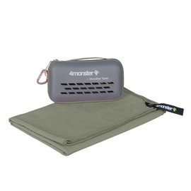 4Monster Sports Towel, Outdoor Microfiber Towel, Compact Quick Drying Towel, Gym Towel, Face Towel, Swimming Towel, Travel, Bath Towel