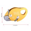 Leapiture Self Braking Stop Descender Climbing Descending Device Lightweight Mountaineering