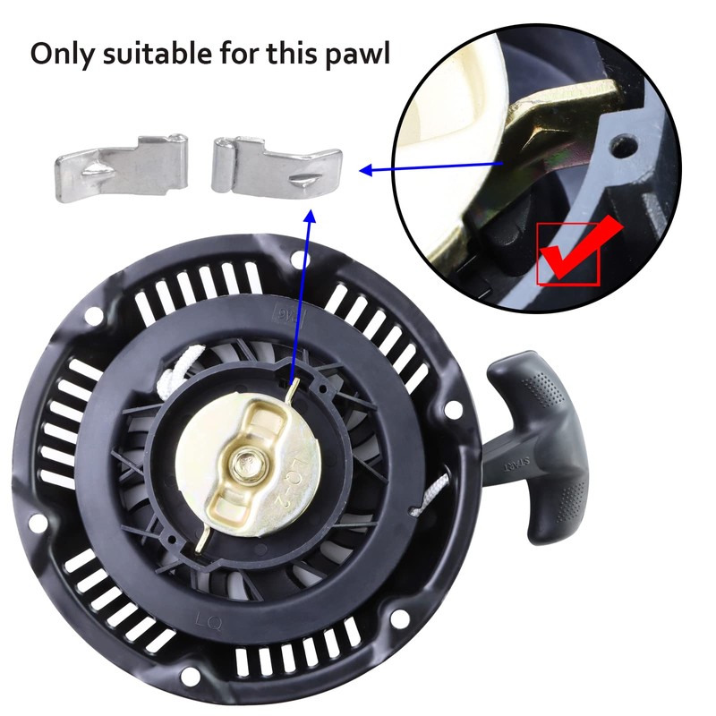 KIKITE Predator 212 Pull Start Assembly for Harbor Freight Predator