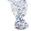 1400ml U Shaped Hot Water Bag Translucent Blue PVC Heating