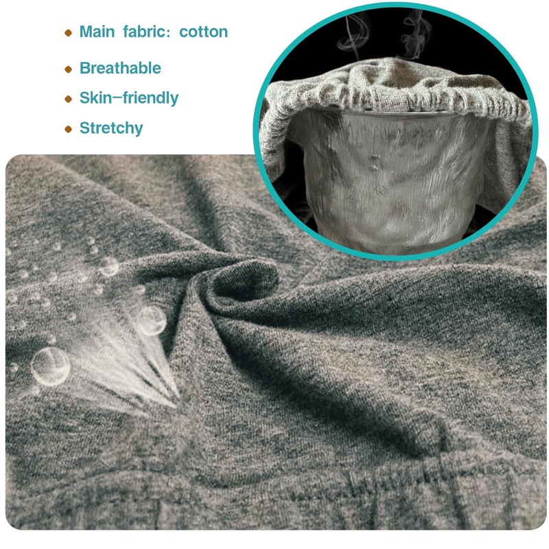 Urine Bag Shorts, Ostomy Drainage Bag Underwear (Medium)