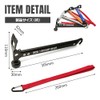 NCNL Peg Hammer, Tent Hammer, Camping Hammer, Lightweight, Camping, Solo
