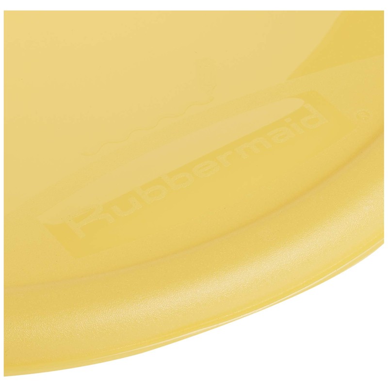 Rubbermaid Round Storage Container Lid - Yellow
