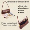 Farcauo Small Shoulder Bags Vintage Purses for Women Classic Trendy