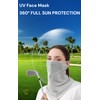 Cooling Balaclava Face Mask UPF 50 Sun Protection Breathable Neck