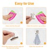 OOTSR 8-Piece Suction Cup Clip, Round Suction Cup Holder Made