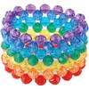 The Beadery 8mm Faceted Bead, 900-Piece, Multi, Small