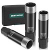 Bestwork 10 Spline Lug Nut Key Set, 10 Spline Lug