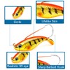 Hard Metal VIB Fishing Lure, 21 g Artificial Bait Wobbler