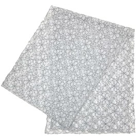 Kyoto Kimono Yuzen, Obi Lift, Lace, Floral Pattern, Full Pattern, Long Sleeves, Solid Color, Small Pattern, Yukata, Coming of Age Ceremony, multicolor (blue / gray)