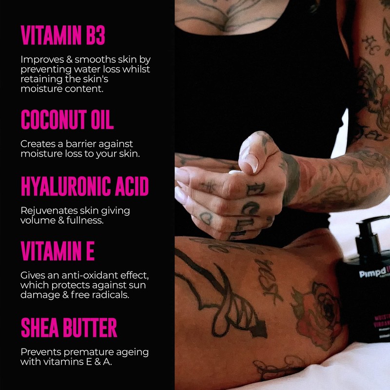 PimpdINK Moisturiser & Vibrancy Serum for Protecting and Restoring your