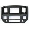 Slate Grey Black and Silver Aftermarket Stereo Radio Double Din