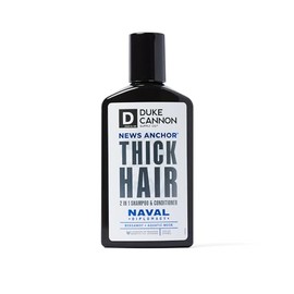 Duke Cannon NEWS ANCHOR 2-IN-1 HAIR WASH (NAVAL DIPLOMACY, 10 fl. oz (Pack of 1))