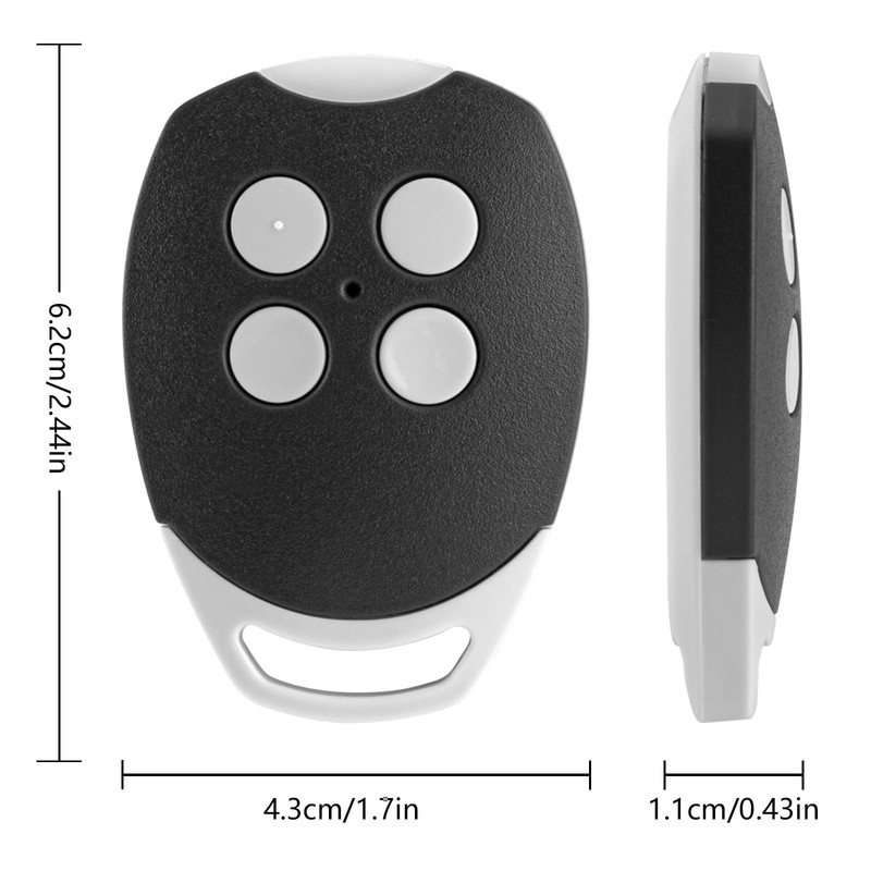 Compatible with Ditec GOL4 Garage Door Remote Controls Pack of