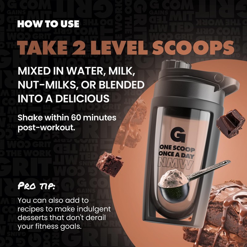 Gains in Bulk Lean Protein Powder with Collagen Peptides, Gluten