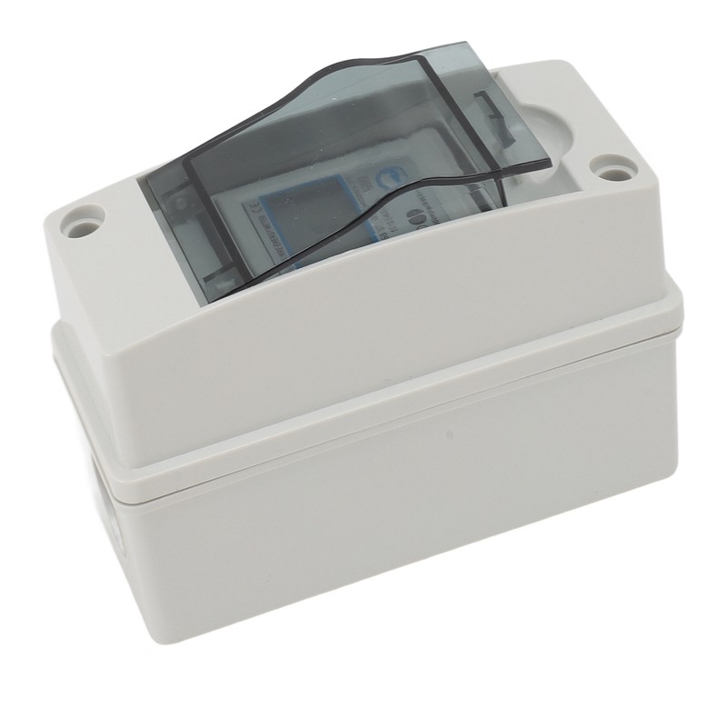 Single Phase Energy Meter LCD Backlit Display 35mm DIN Rail