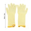 1 Pair Oven Mitts Double Layer Aramid Fiber 300℃ High