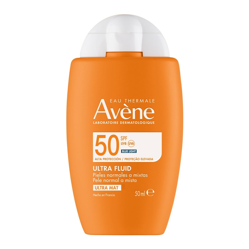 Avène Protector Solar Facial FPS 50 Ultra Fluid Oil Control