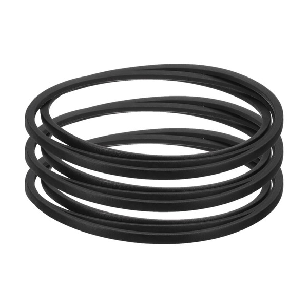 uxcell 3pcs 3V830 Rubber V Belt 83" Length x 0.38"