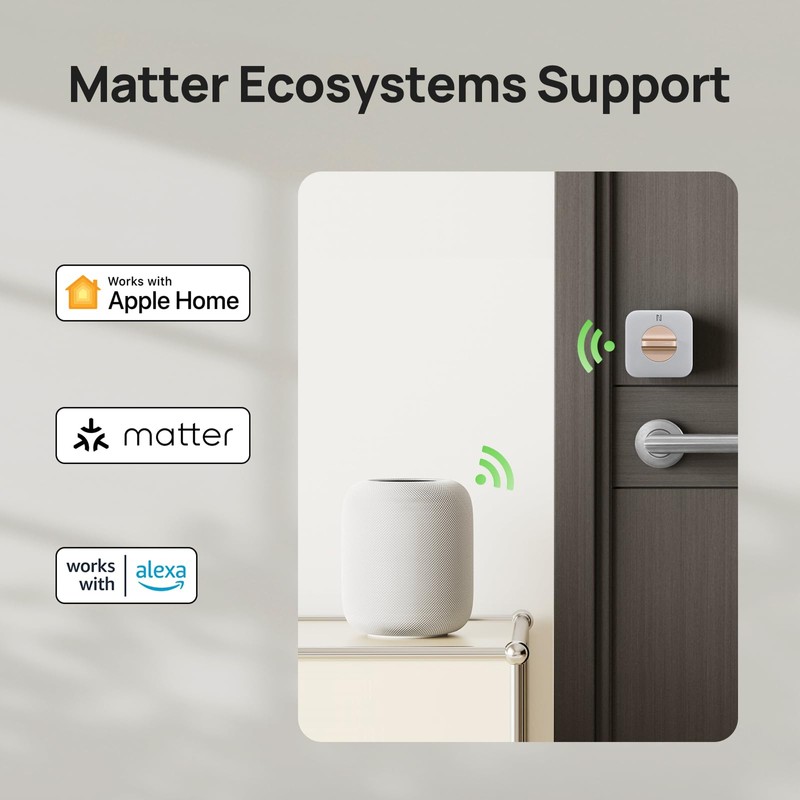 Anona Holo Wi-Fi Smart Lock, Keyless Entry Door Lock with