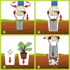 FLORA GUARD Bulb Planter with Depth Markers - Automatic Soil
