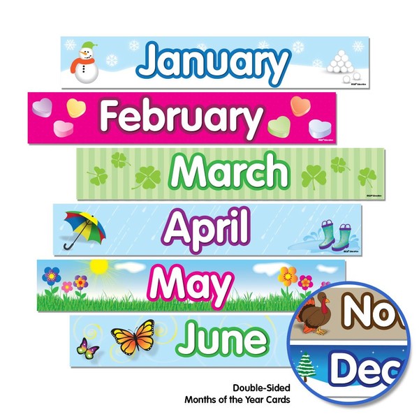 EAI Education Daily Math Calendar Pocket Chart