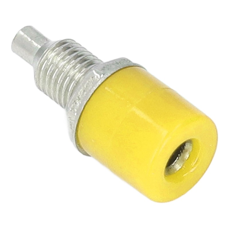 100Pcs Banana Socket M6 4mm Good Transmission Excellent Manufacture Electrical