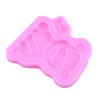 MIYAHOUSE Safari Animal Fondant Mold Giraffe Lion Silicone Molds Set