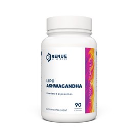 Ashwagandha | High Strength Liposomal Ashwagandha Supplements | 90 Ashwaganda Capsules - 200mg Ashwagandha per Serving | Non-GMO | Made in The USA Third-Party Tested