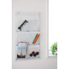 Saki Wall Pocket, Clear, Size: W11.8 x H22.6 inches (300