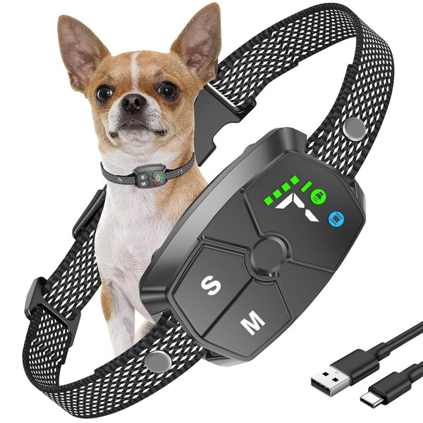 Bark Collar, JeaTone Dog Bark Collar for Large Medium Small